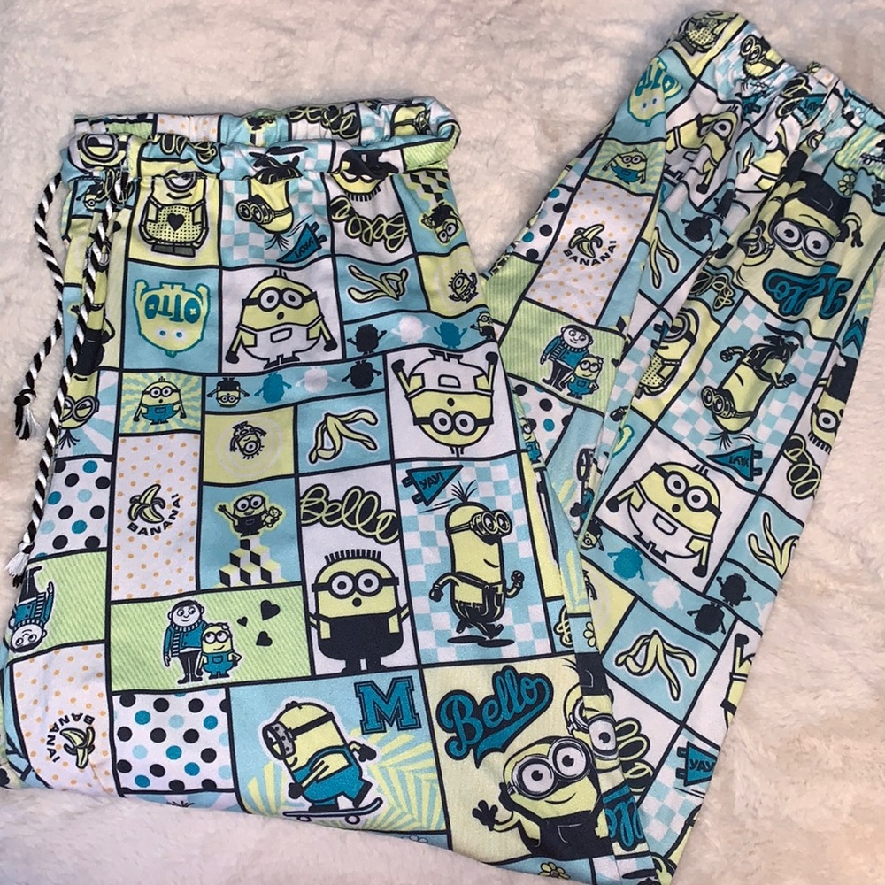 Medium Minions pajama pants